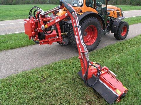 TMK 10 angebaut am KBM 350 Heck