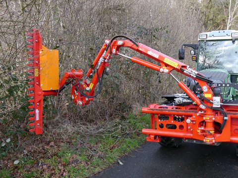 HS am DBM  400 angebaut